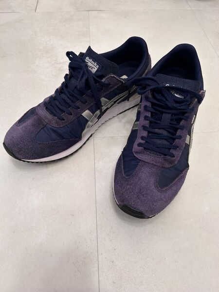 27.5cm Onitsuka Tiger オニツカタイガー カリフォルニア78 EX スニーカー スエード ネイビー