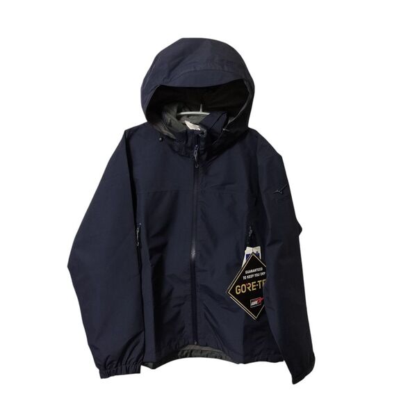 【新品】MIZUNO ゴアテックス ジャケット レディースM ネイビー
