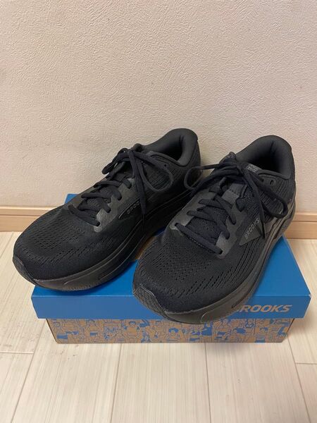 値下げ【美品】BROOKS ゴーストマックス2(Ghost Max 2) 25.5cm 2E ブラック