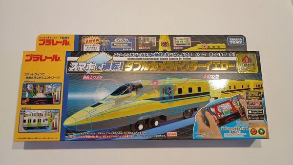 希少 タカラトミー プラレール スマホで運転! ダブルカメラドクターイエロー