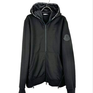 モンクレール フルジップパーカー ブラック L MONCLER