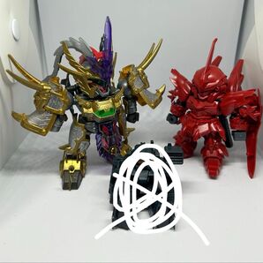 プラモデル ガンプラ ロボット 模型 組み立て済み 組立済 BB戦士 SD 呂布 トールギス シナンジュ