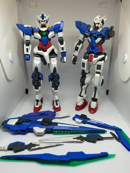 プラモデル ガンプラ ロボット 模型 組み立て済み 組立済 MG マスターグレード エクシア リペア フルセイバー ジャンク