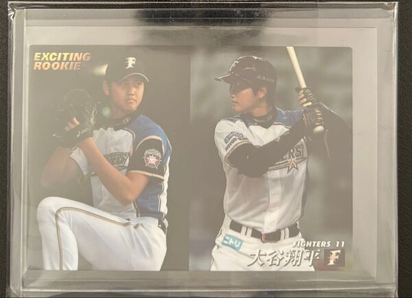 大谷翔平 プロ野球チップス ルーキーカード 日本ハムファイターズ shohei ohtani exciting ROOKIE