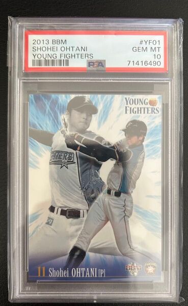 【PSA10】2013 BBM 大谷翔平 YOUNG FIGHTERS #YF01 ルーキーカード shohei ohtani