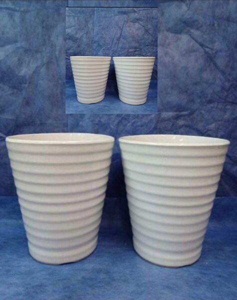 植木鉢 陶器鉢 『3L』E-23『4個』ラン 洋ラン 胡蝶蘭 陶器鉢 化粧鉢 蘭鉢 植木鉢 鉢カバー