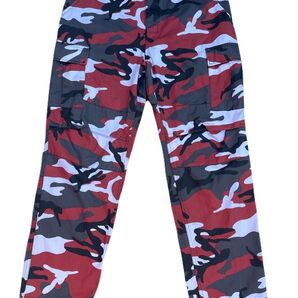 ロスコ 春物 ウッドランドカモ BDU カーゴパンツ コットンツイル生地