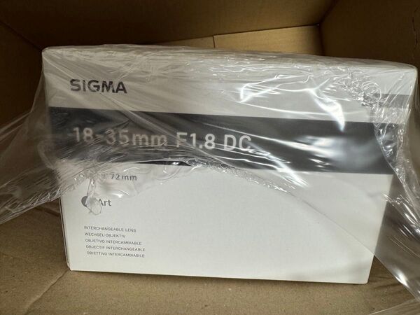 【新品未使用未開封】SIGMA 18-35mm F1.8 DC HSM Art キヤノンEF