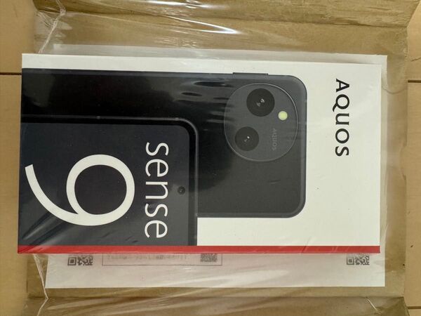 【新品未使用未開封】AQUOS sense9 ブラック SH-M29B 8GB/256GB SIMフリー