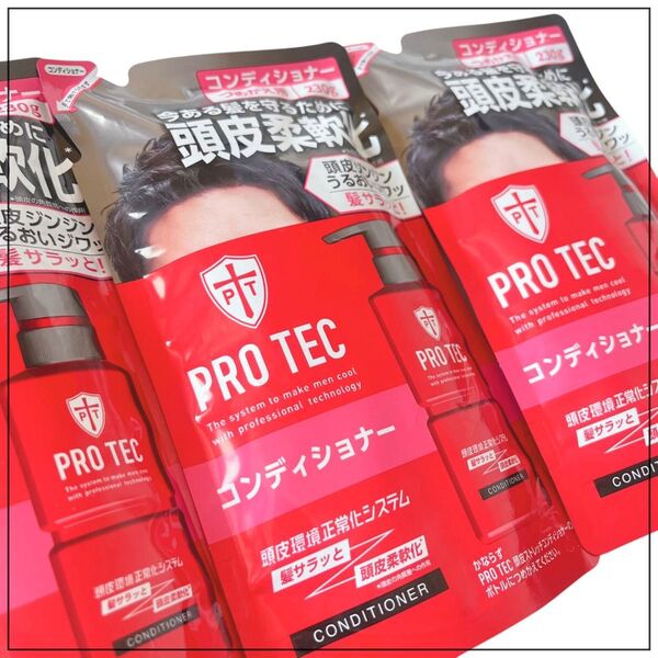 ライオン プロテク 頭皮ストレッチコンディショナー 230g 3個セット