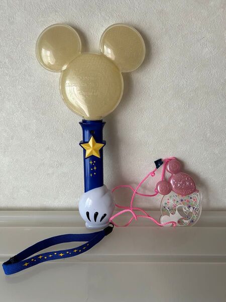 ディズニー ミッキーライト ストラップ メッセージカード シール アナ雪鏡けーす おまとめ売り