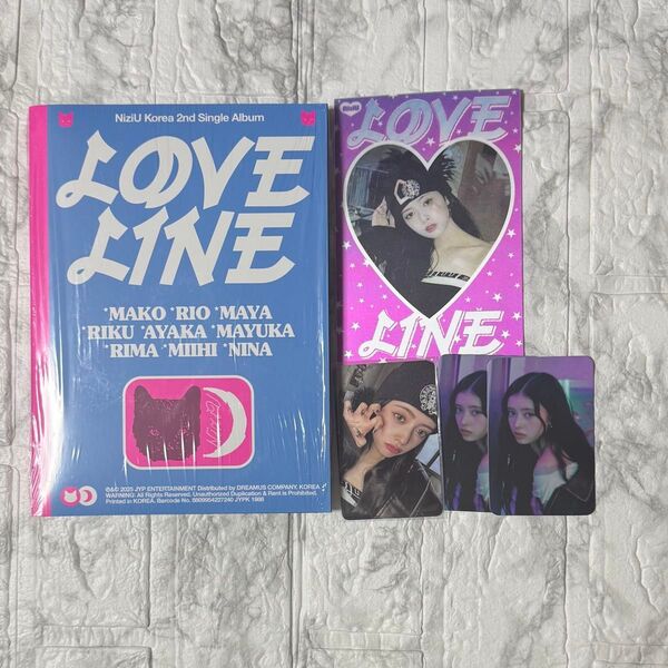 NiziU リマ LOVE LINE フォトブック トレカ レンチキュラー