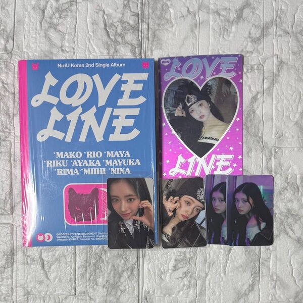 NiziU リマ LOVE LINE フォトブック MUSIC PLANT 特典