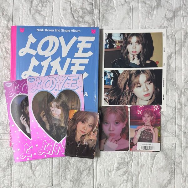 NiziU リク LOVE LINE フォトブック トレカ レンチキュラー