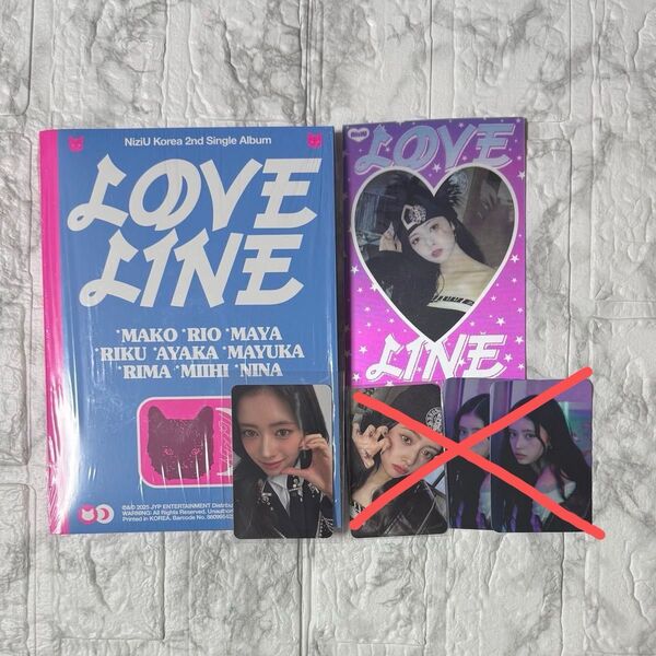 NiziU リマ LOVE LINE フォトブック MUSIC PLANT 特典