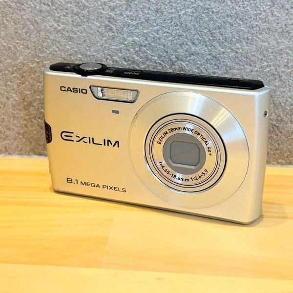 CASIO EXILM EX-Z150 デジタルカメラ シルバー 本体のみ コンパクトデジタルカメラ カシオ デジカメ 中古