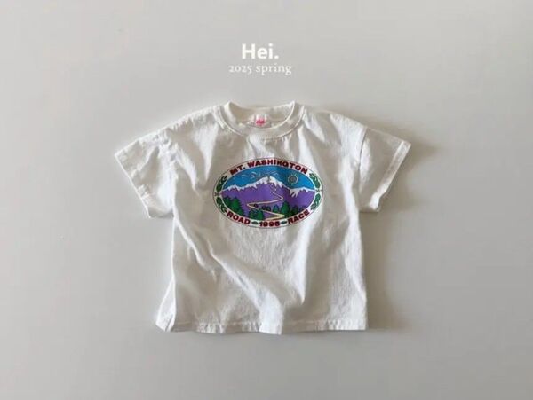 韓国こども服 / hei / Tシャツ / M (100)
