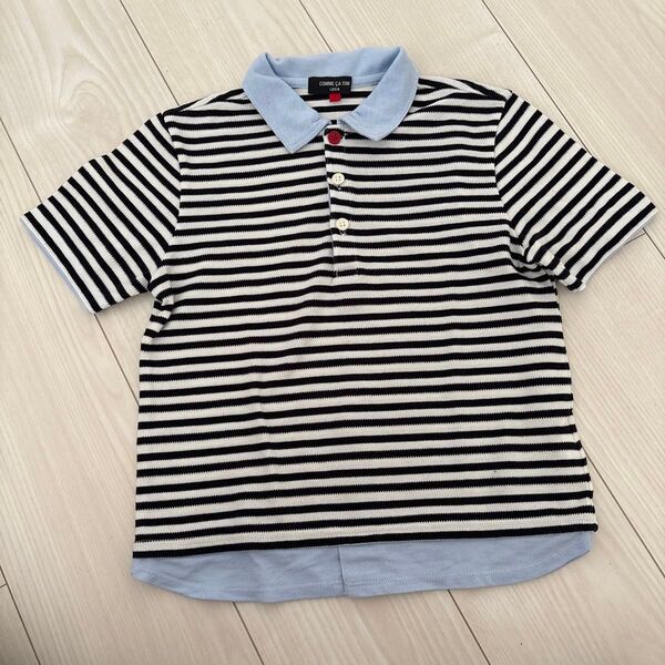 COMME CA ISM キッズ 子供 半袖 ポロシャツ 120cm