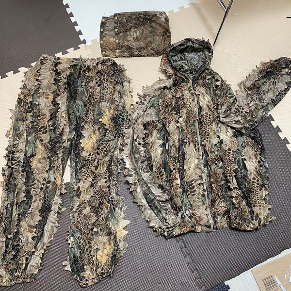 新品 ギリースーツ 上下 迷彩服 米軍実物