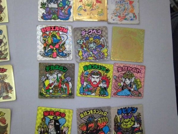 ビックリマンヘッド12枚 ノアフォーム ゴーストアリババ 野聖エルサM 聖梵ムガル 愛然かぐやなど