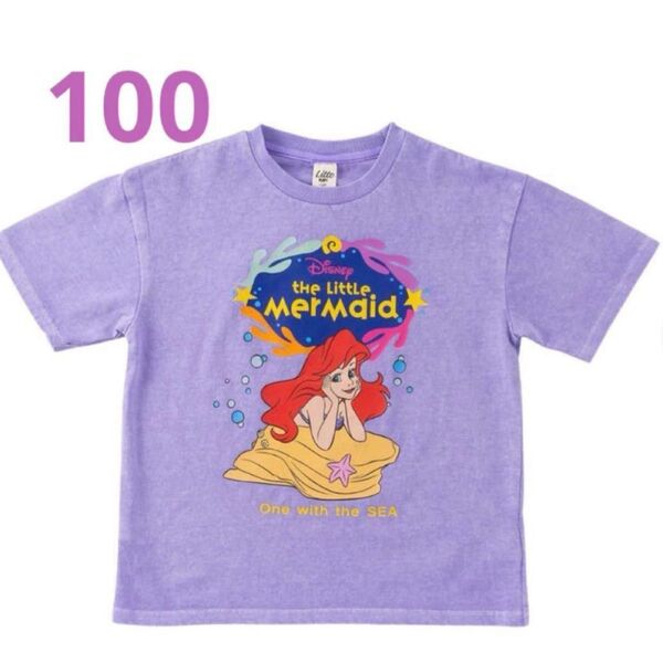 ディズニープリンセス アリエル LITTCFLAP リトシー Tシャツ 100 Tシャツ 半袖Tシャツ ディズニー