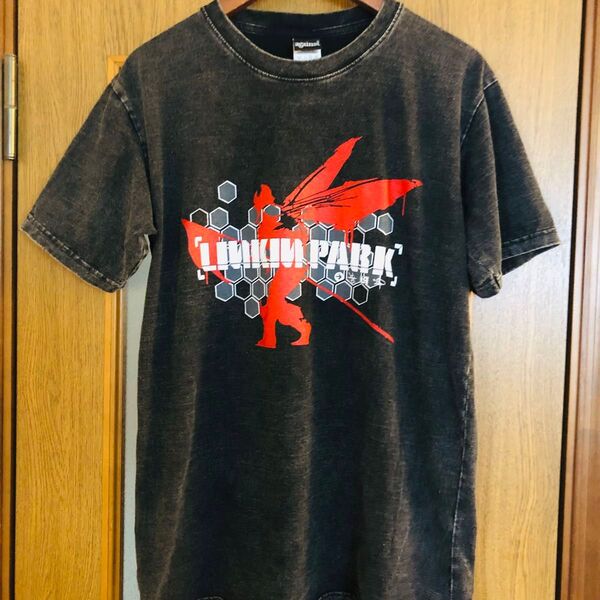 リンキン・パーク LINKIN PARK L バンドTシャツ ロックTシャツ ブラック