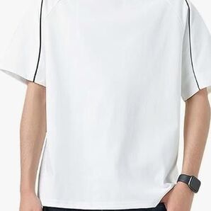 【新品】tシャツ メンズ 半袖 ホワイトXL