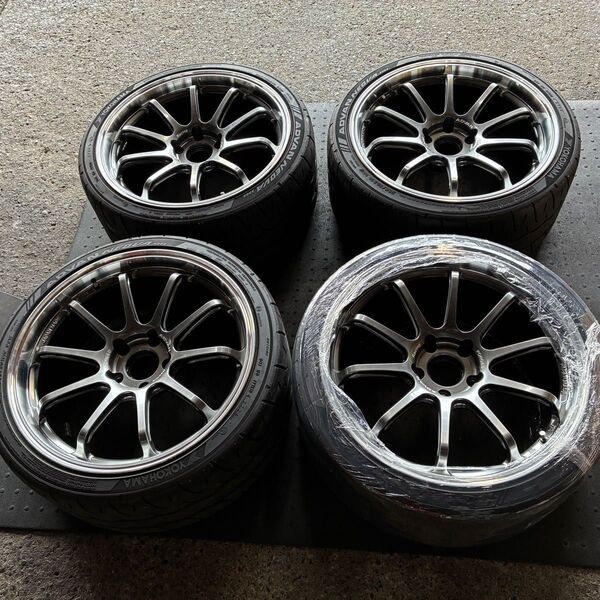 ④ ADVAN RS-DF 9.5-19 5/120+35 ネオバ 265/30R19 FK8 シビックタイプ R