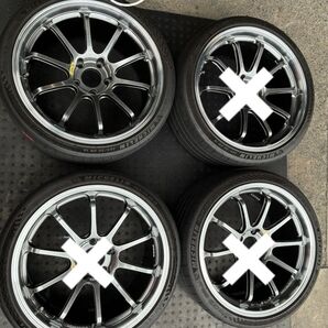 ② ADVAN RS-DF 鍛造 9.5-19 5/120+35 4本セットで購入必要です。