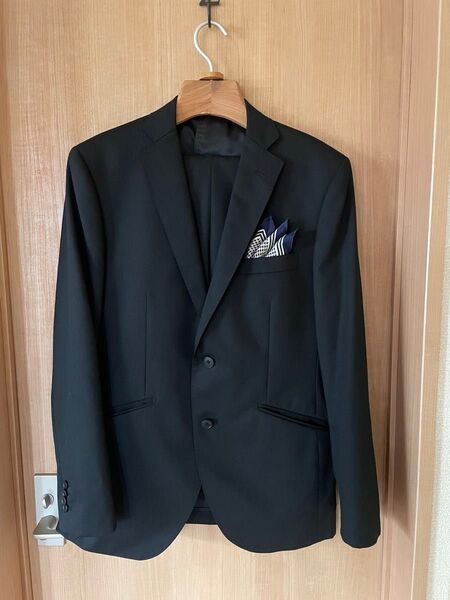 【JOURNAL WORKS】メンズスーツ上下 94A6 身長175 ウールリッチブレンド