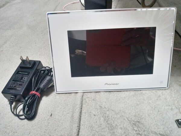 Pioneer デジタルフォトフレーム HF-T730-W ホワイト