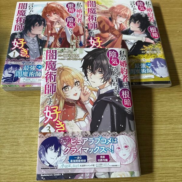 私の婚約者は、根暗で陰気だと言われる闇魔術師です。好き。 1 (角川コミックス・エース) つづき/漫画 瀬尾優梨/原作 花宮かなめ