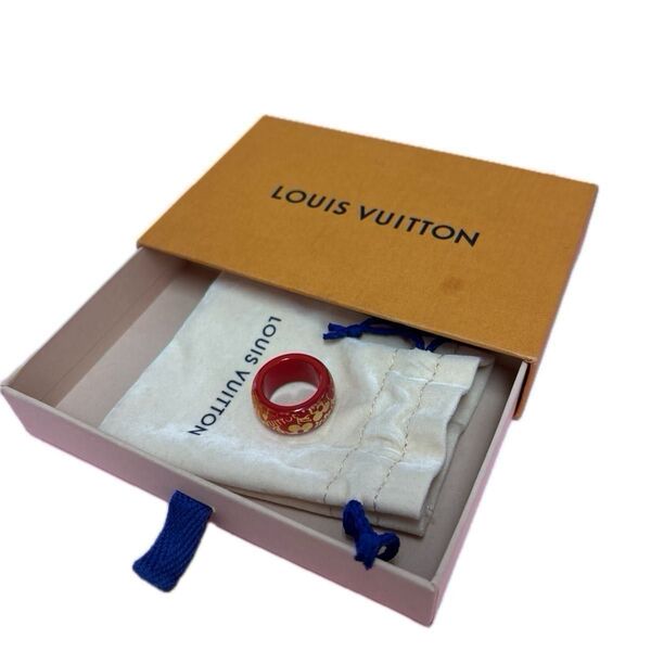 ルイヴィトン LOUISVUITTON リングバーグ トロピカルカクテル 12.5号 Sサイズ 美品 箱付き 紙袋2種類付き