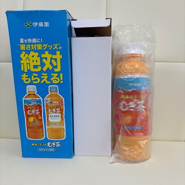 【新品】伊藤園 健康ミネラルむぎ茶 真空二重構造ステンレスマイボトル 保冷専用 500ml ステンレス製まほうびん レア