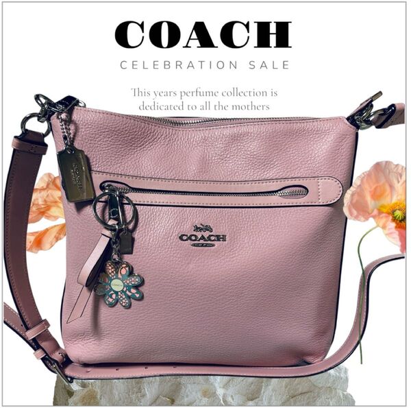 COACH ショルダーバッグ ピンク