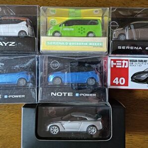 日産 ミニカー・プルバックカー 7台セット まとめ売り