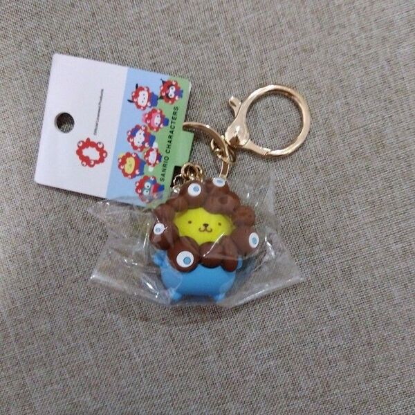 ポムポムプリン☆ミャクミャクなりきり立体マスコットキーホルダー EXPO2025 大阪関西万博 キーホルダー サンリオ