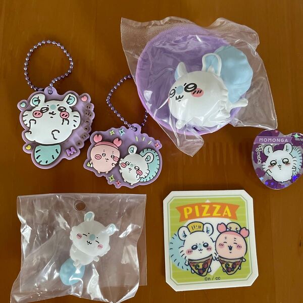 ちいかわ モモンガセット うさぎ ハチワレ ねこ えびふらいのしっぽ とんかつ シーサー