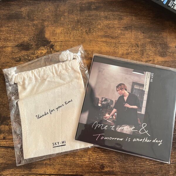 SKY-HI me time & Tomorrow is another day CD 巾着の特典付き BMSG