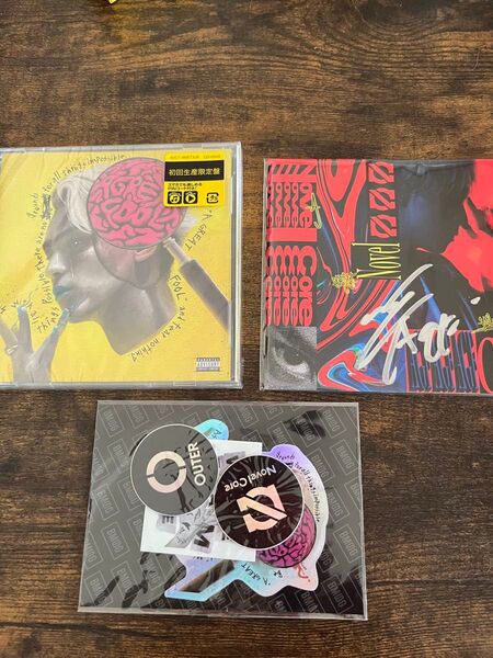 Novel Core アルバム CD /DVD 初回限定盤 Zinzサイン入り AGFステッカー 3点セット BMSG. 完売品