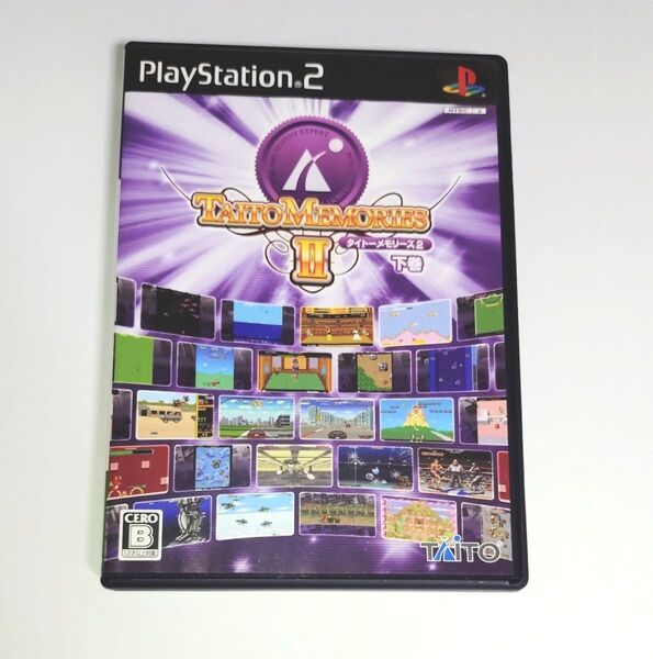 PS2 タイトーメモリーズ2 下巻 開封中古品 動作確認済み プレイステーション2 レトロゲーム レア