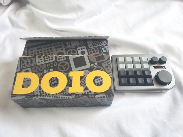 DAIO KB16 左手デバイス プログラマブルキーボード グレー