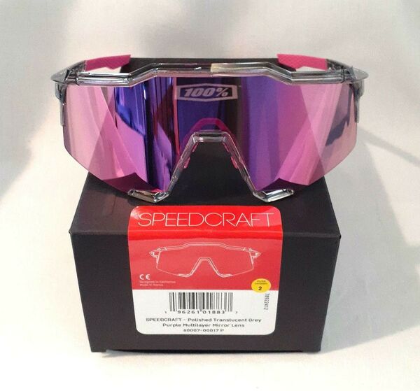 100% Speedcraft Tokyo Night ワンハンドレッド サングラス
