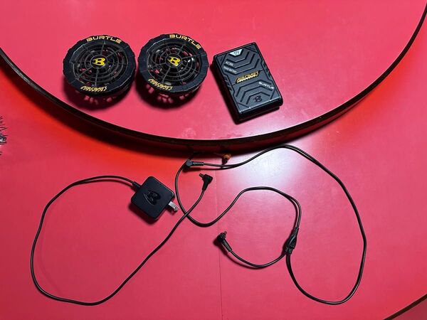 空調服 バートル ファン バッテリー17v セット