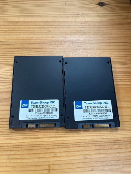 TEAMGROUP SSD 240GB 2枚