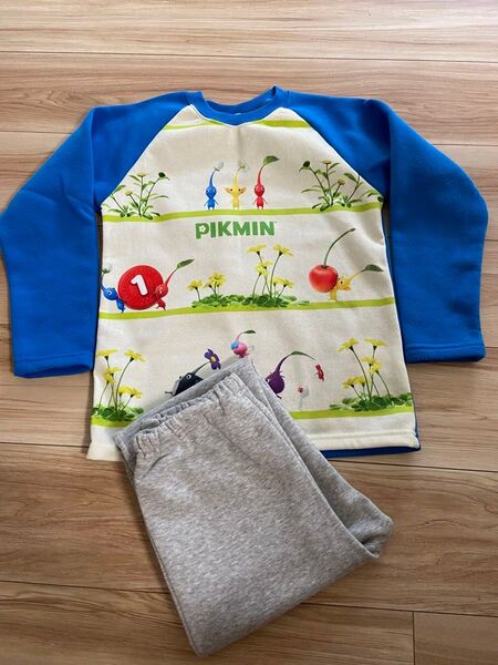 超美品 ピクミンパジャマ 130センチ 1回着用のみ