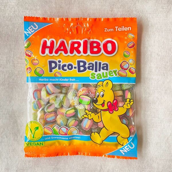 HARIBO【日本未販売】Pico-Balla Sauer 160g ソフトキャンディ ハリボー グミ