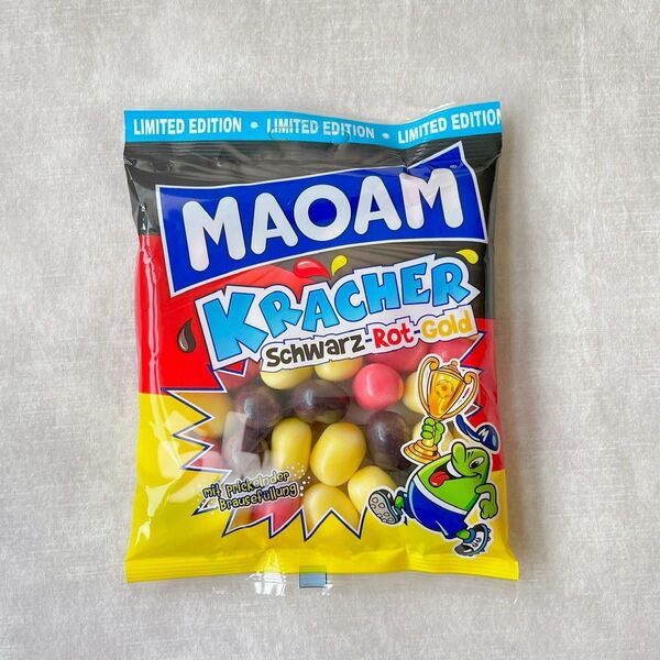 MAOAM 【日本未販売】KRACHER Schwarz-Rot-Gold ソフトキャンディ
