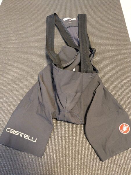 castelli ESPRESSO BIBSHORTグレーXSサイズ