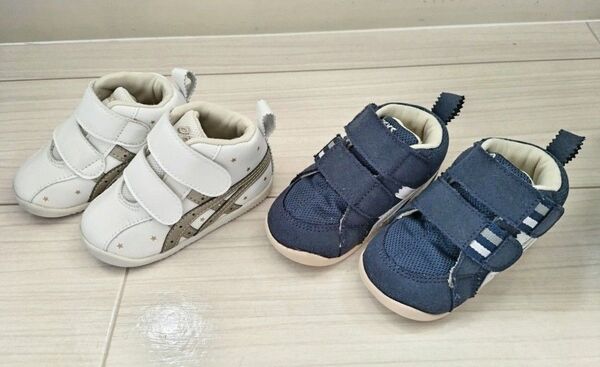 アシックス asics スクスク SUKU2 アミュレファースト SL MS 2足セット
